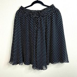 Tommy Hilfiger Black and White Polka Dots Skirt💕